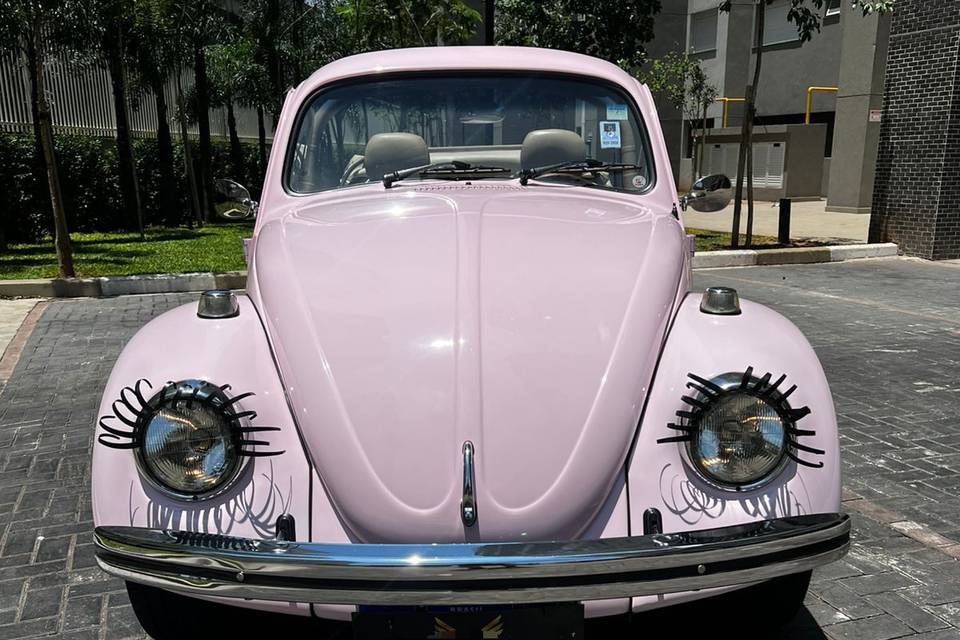 Fusca Rosa Conversivel