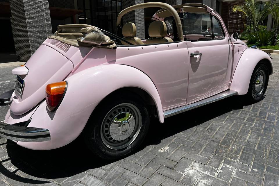 Fusca Rosa Conversivel