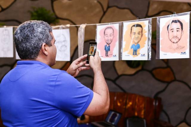 Studio Eventos com Caricaturas