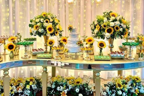 Decoração com Girassóis