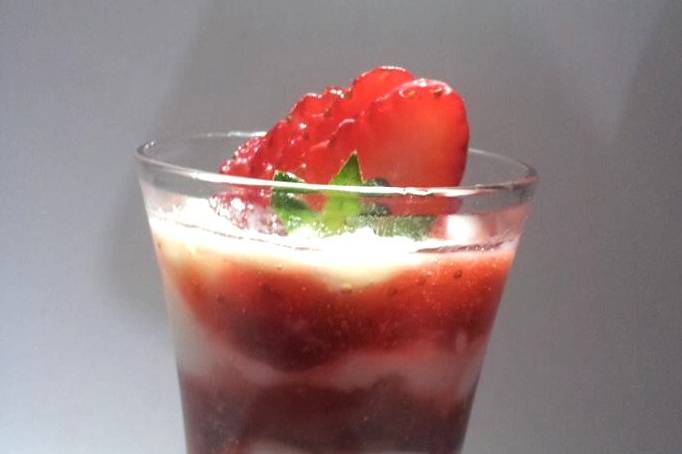 Verrine de Morango