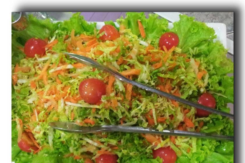 Salada  acelga e cenoura