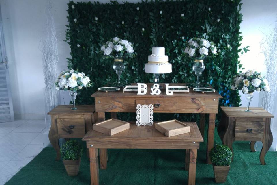 Decoração de casamento rustica