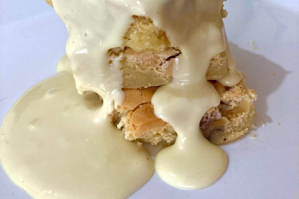 Brownie chocolate branco
