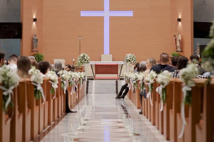 Cerimônia na igreja