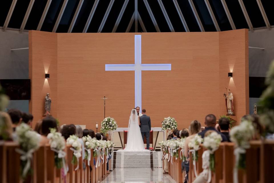 Cerimônia na igreja