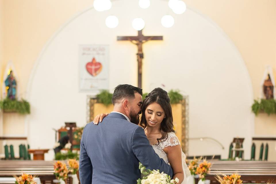 Cerimônia na igreja