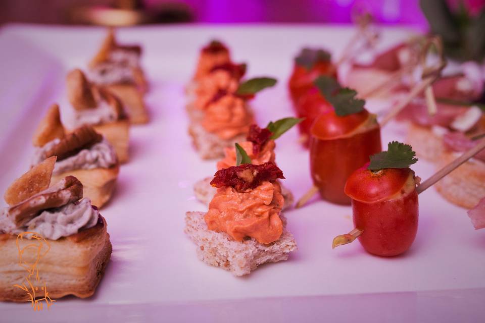 Canapés exclusivos