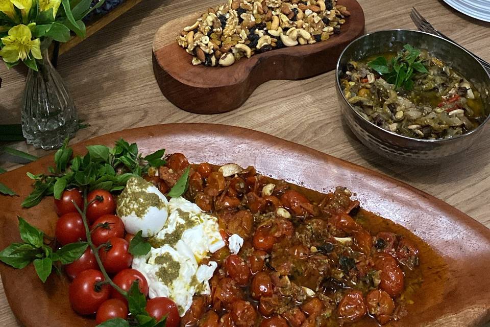 Mesa de frios e antepastos