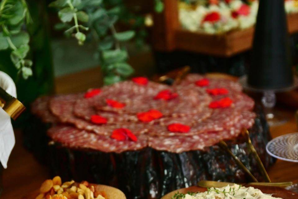 Mesa de frios e antepastos