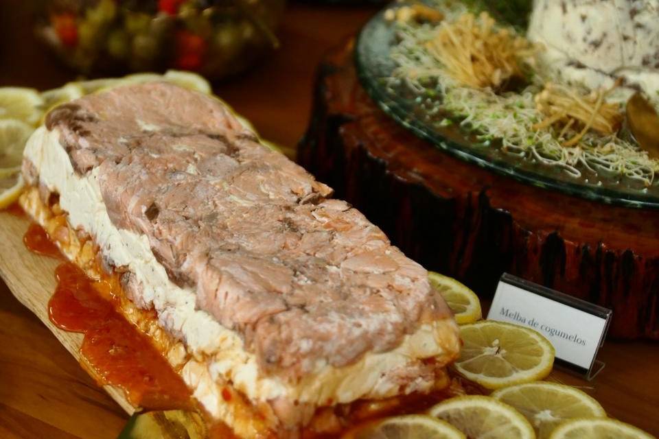 Mesa de frios e antepastos