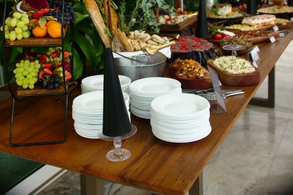 Mesa de frios e antepastos