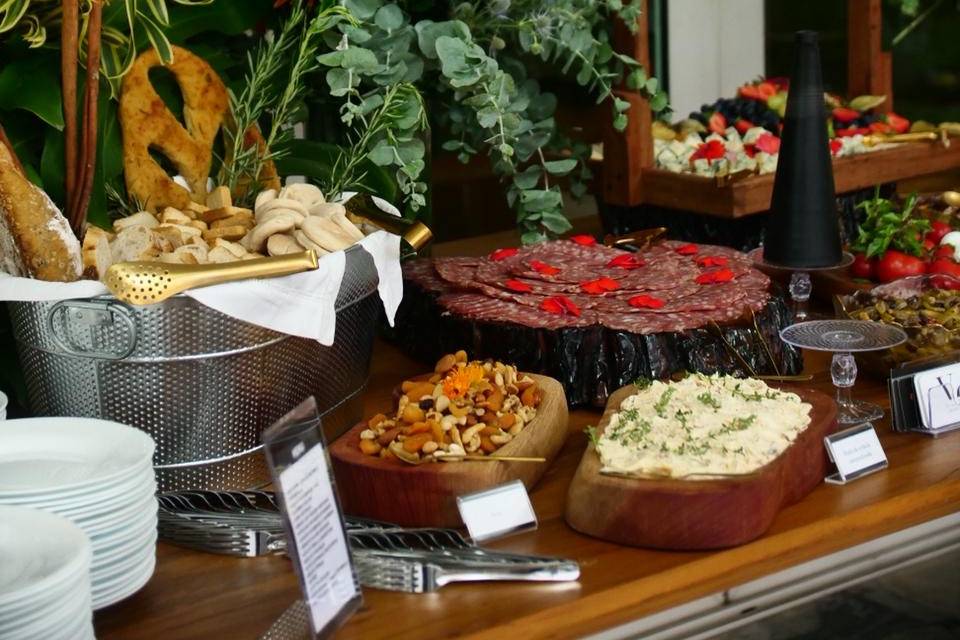 Mesa de frios e antepastos