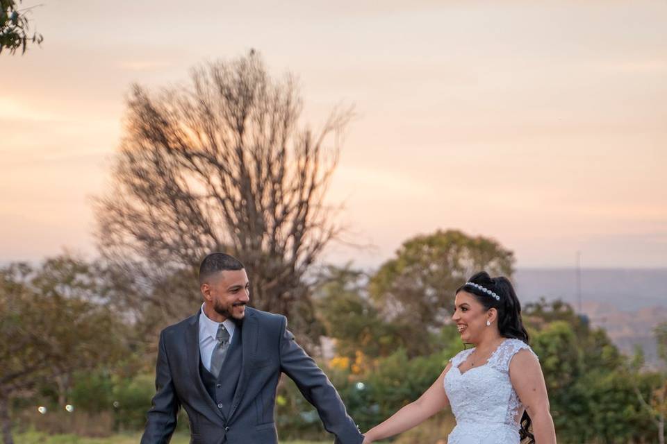 Enfim casados!