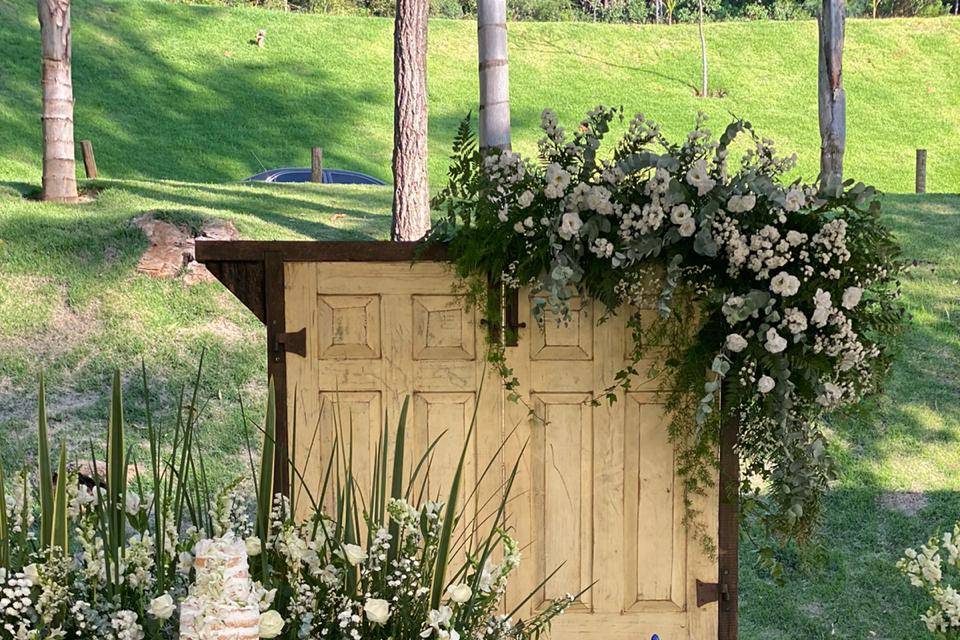 Mesa do bolo Boho chic