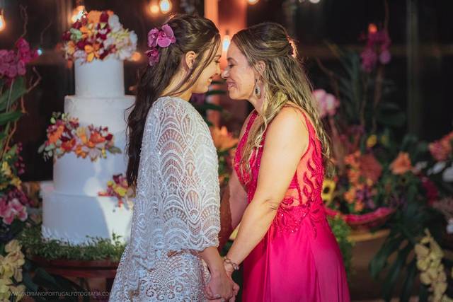 Mãe e filha. Um dia especial!!