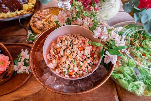 Salada de camarão