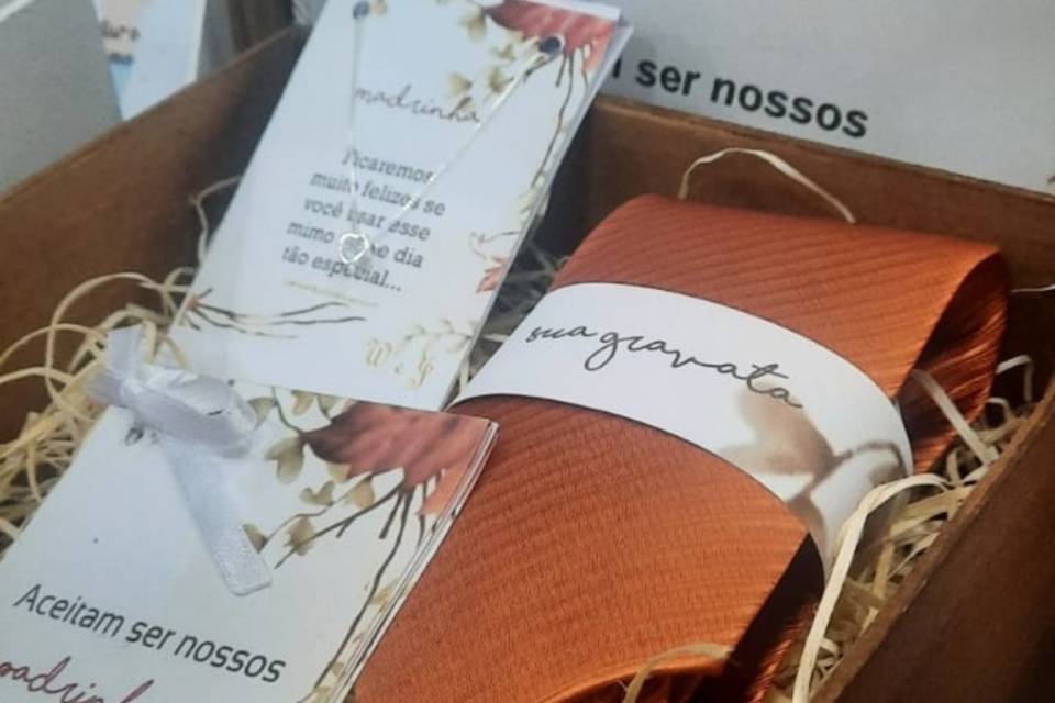 Gravata,joia e manual padr