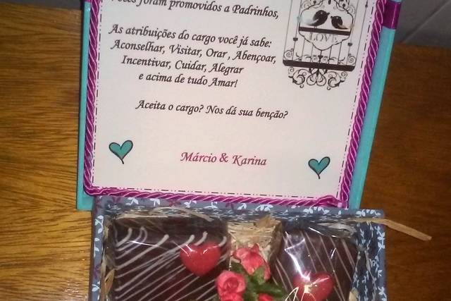 Convite de Padrinhos