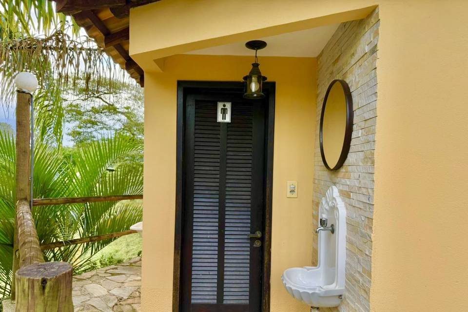 Lavabos área piscina