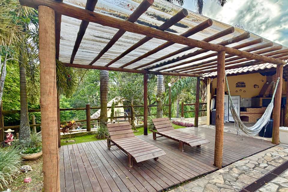 Pergolato área piscina