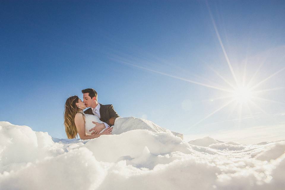 Trash the dress Bariloche