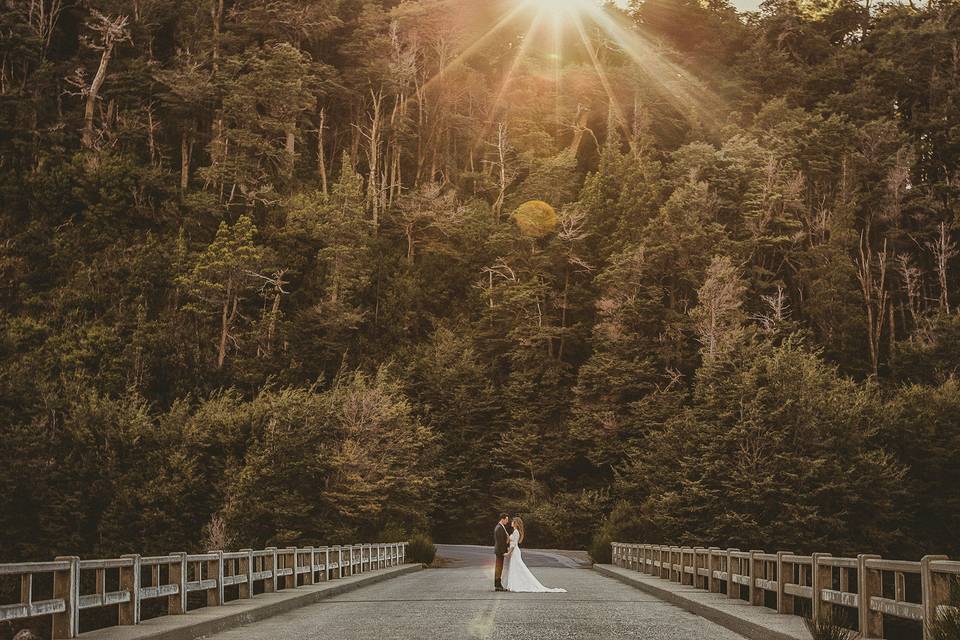 Trash the dress Bariloche