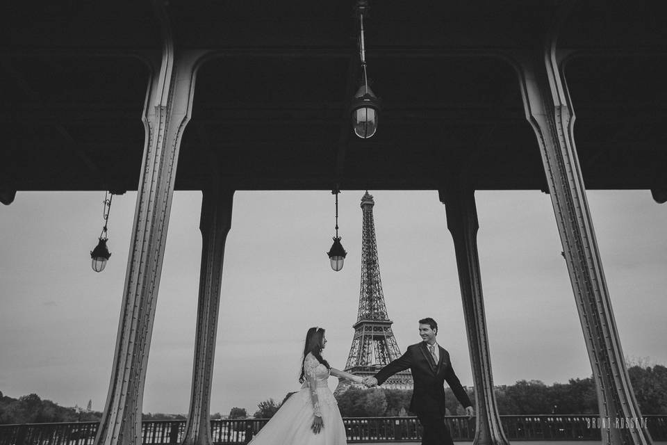 Noivos em Paris