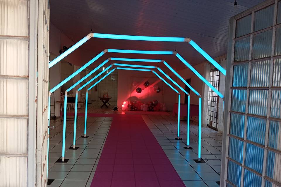 Túnel de led