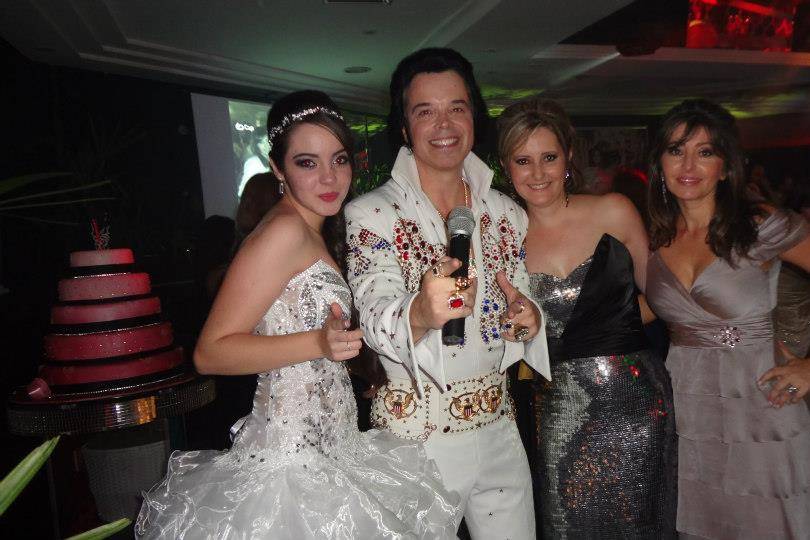 Show em festa de Debutantes