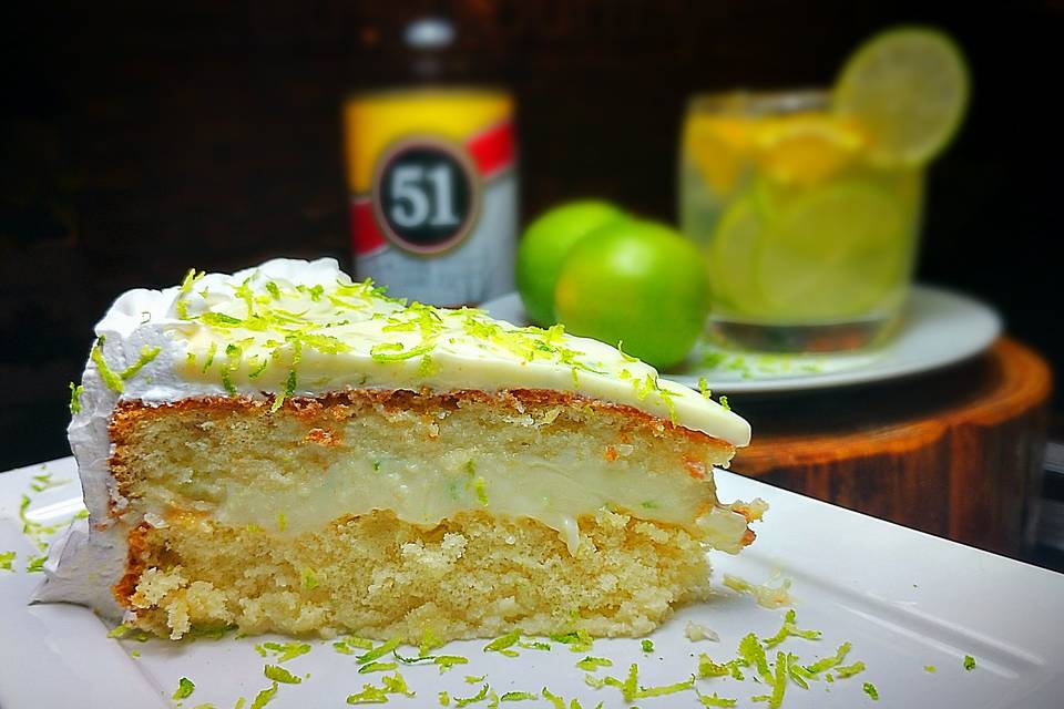 Bolo de caipirinha