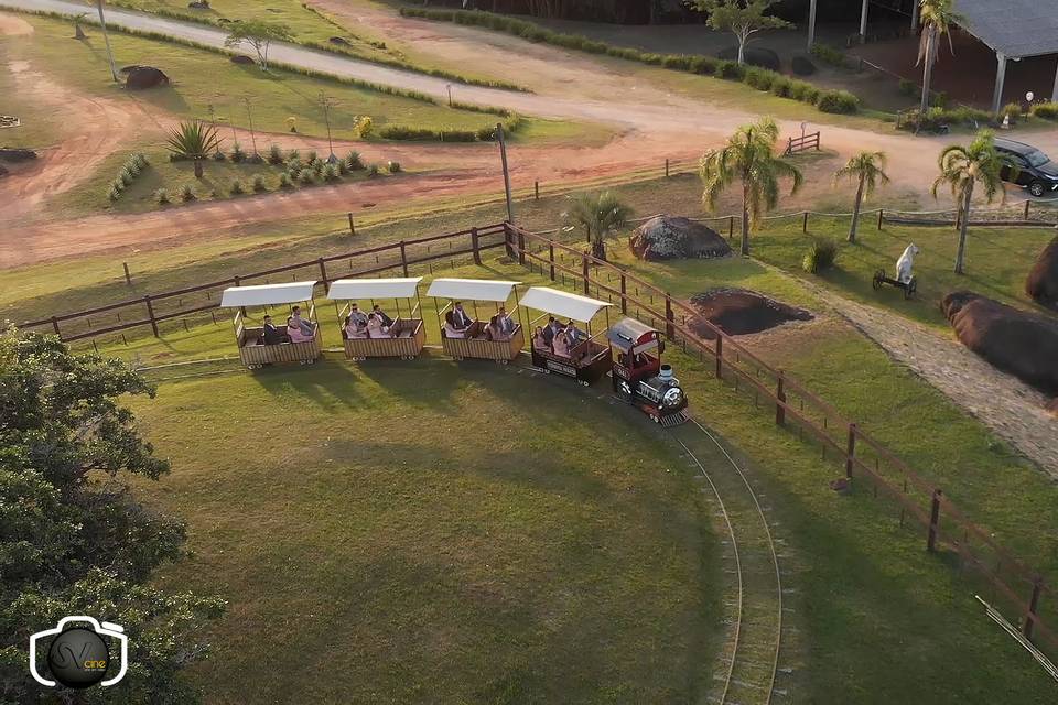 Chegada dos padrinhos