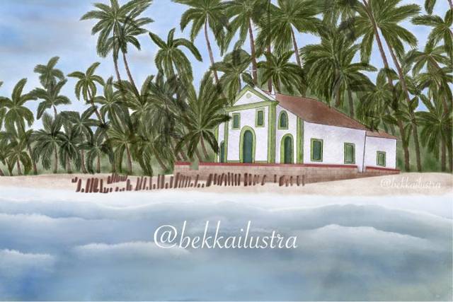 Aquarela para convite