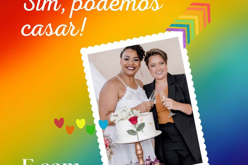 Sim, podemos casar!