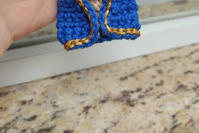 Chaveiro amigurumi