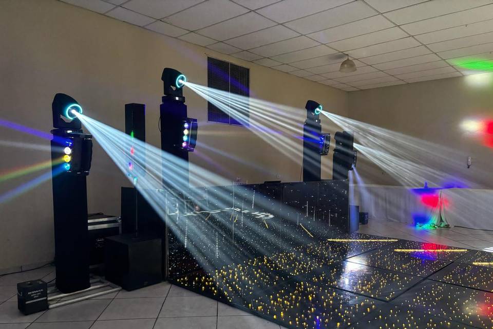 Estrutura de Som e Iluminação