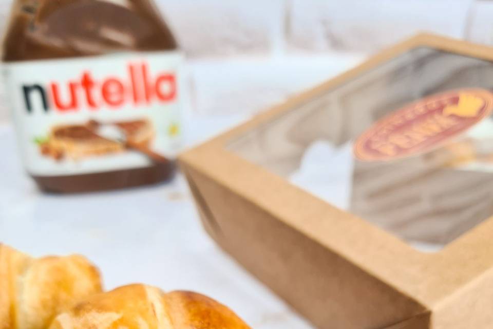 Mini Croissant de Nutella