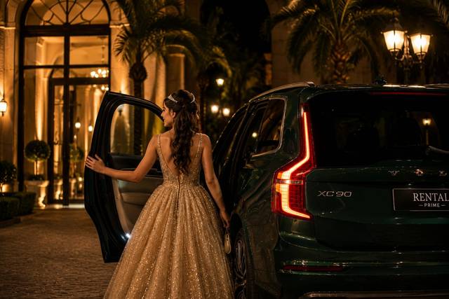 “Princesa chegando ao baile!”