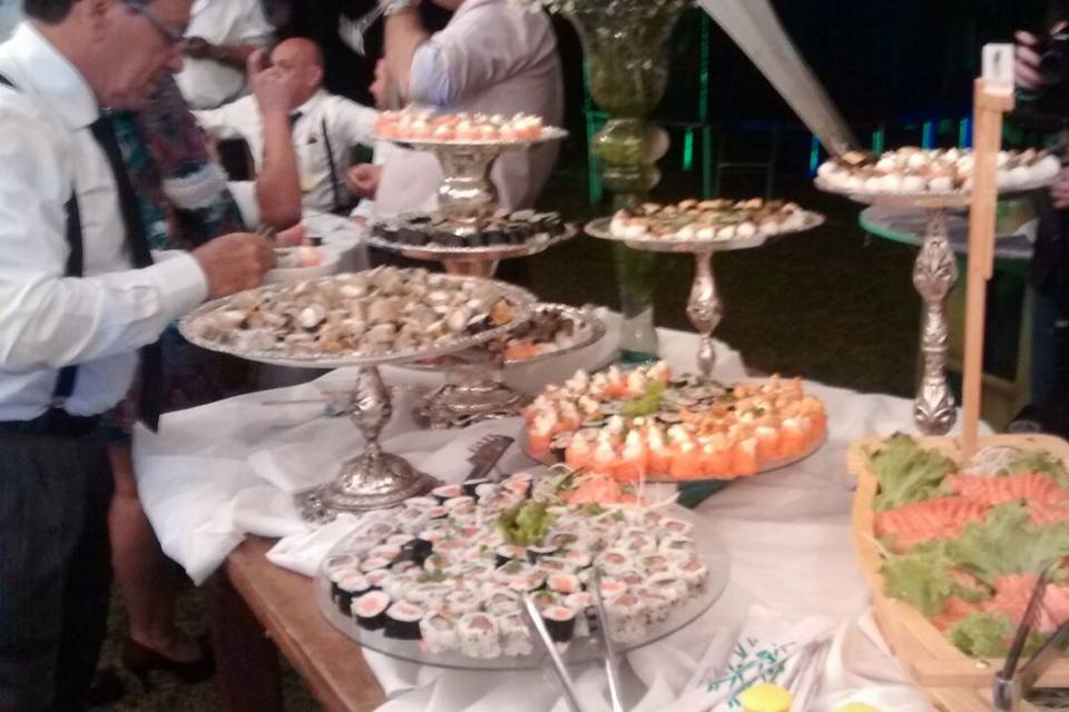 Mesa de Sushi para eventos