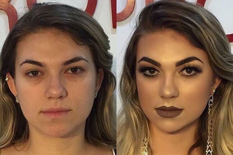 Antes e depois