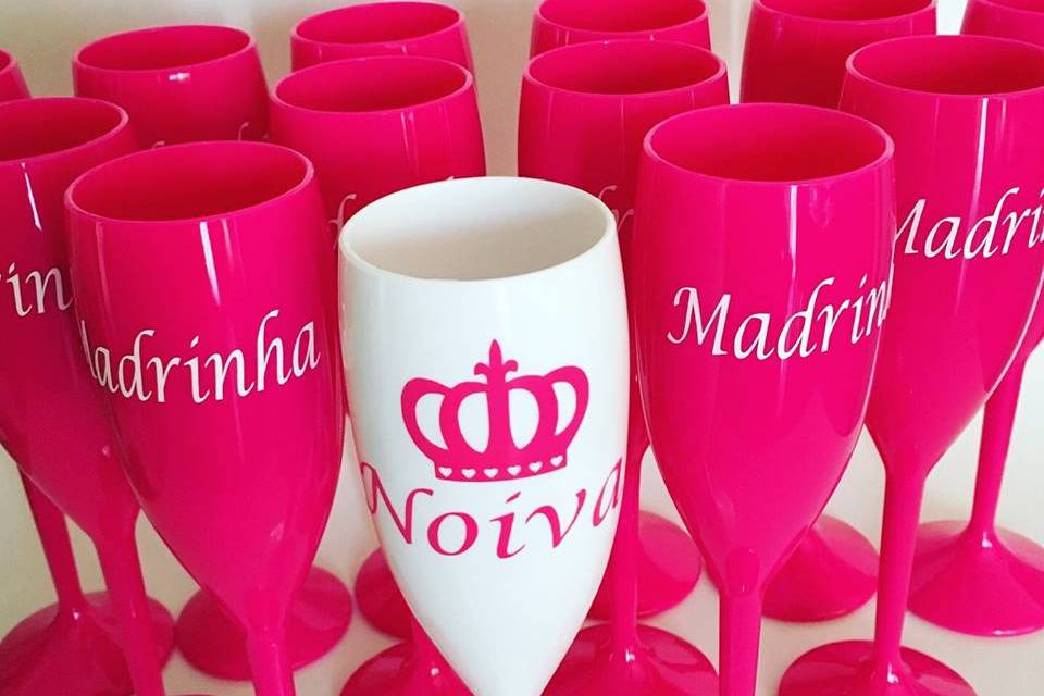 Taça rosa