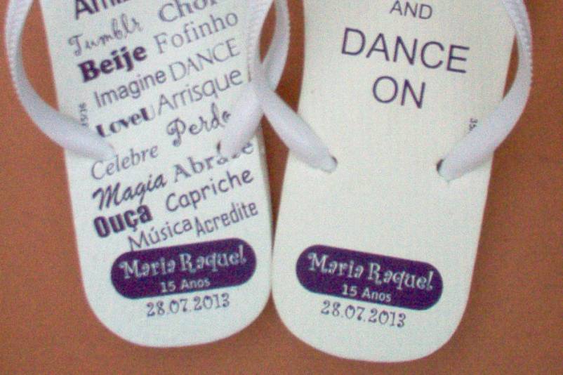 Chinelo para detutantes