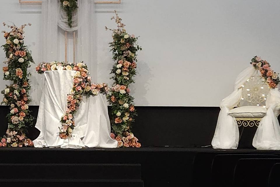 Cadeira de Jesus e altar