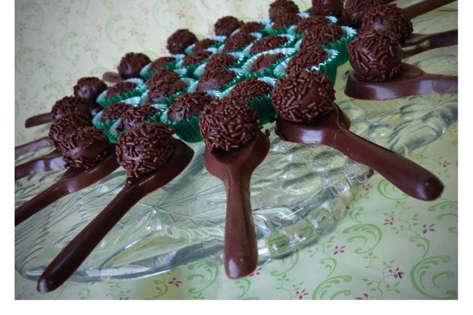 Brigadeiro de colher