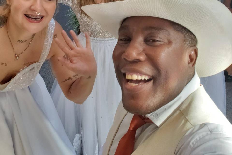 Noivas com o coreógrafo