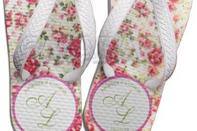 Sandália  FloralPersonalizada