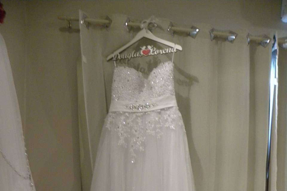 Vestido bordado