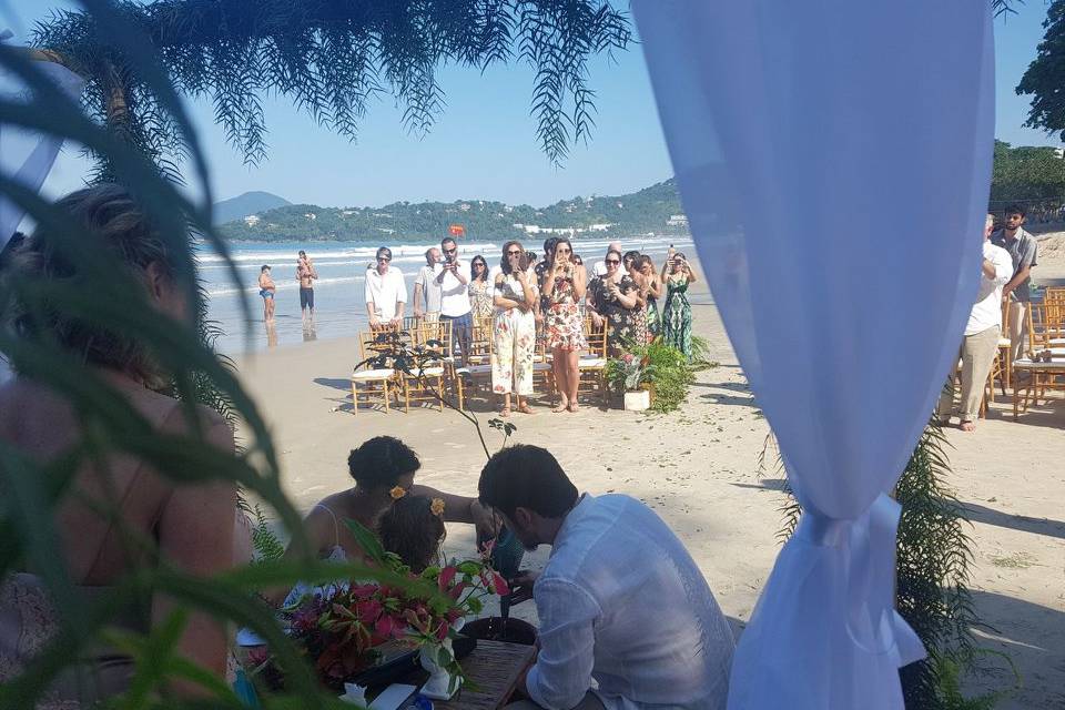 Celebração praia