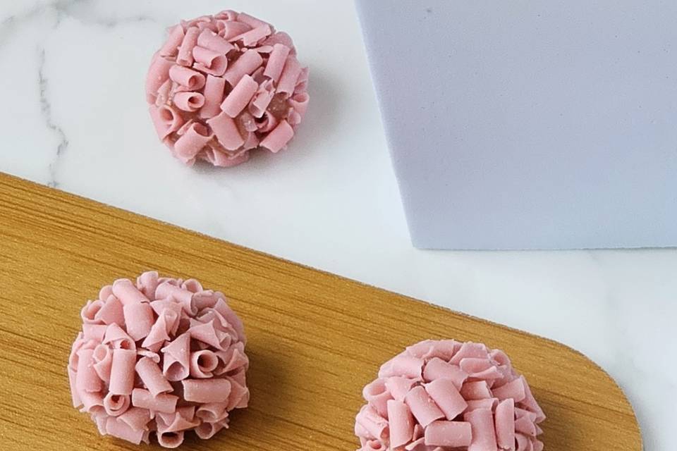 Brigadeiro de morango