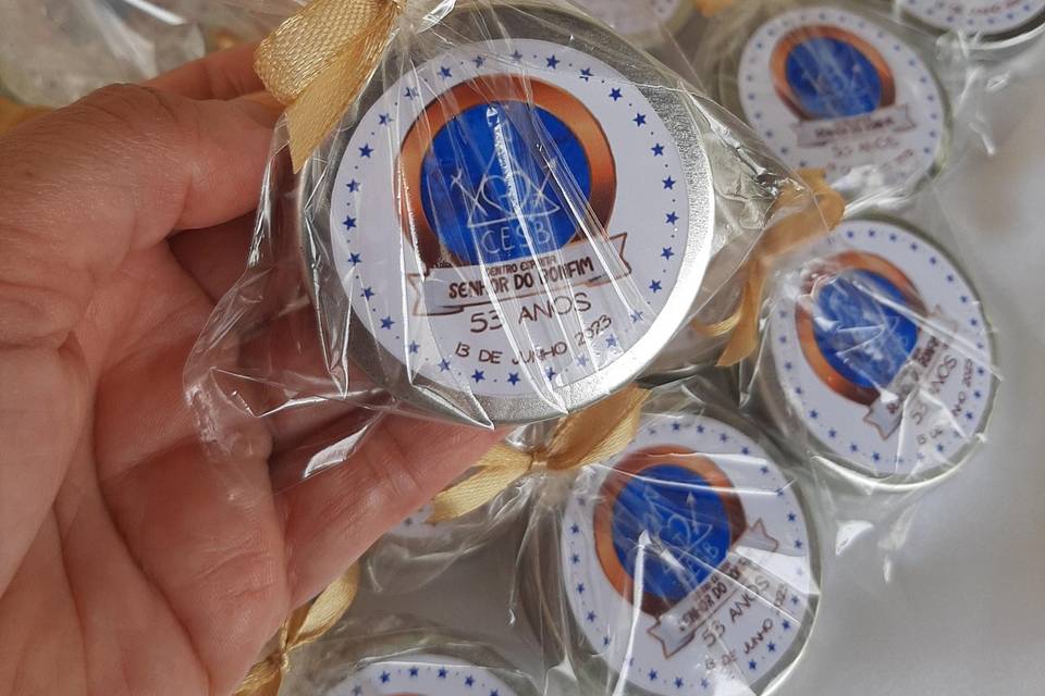 Mini velas personalizadas